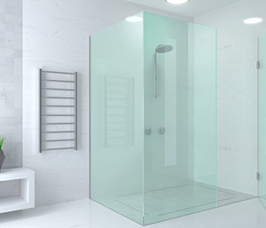 modern glass shower door