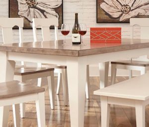 glass table top with custom design